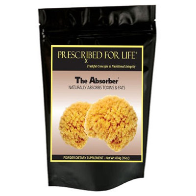 Prescribed For Life The Absorber - Natural Intestinal Cleanser & Charcoal Flush - Whole Body & Organ Cleansing Powder Mix, 45 Servings