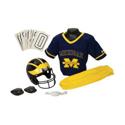 Franklin Sports Michigan Football Deluxe Uniform - Medium