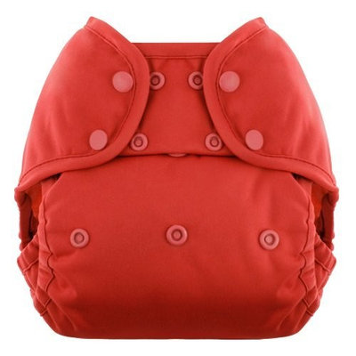 Blueberry Coveralls Diaper Snap, Red (Discontinued by Manufacturer)