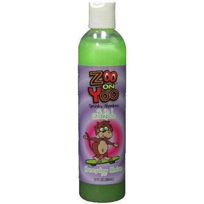 Zoo On Yoo Spunky Monkey 2 in 1 Kid's Shampoo - Honey Dew Melon 10 Oz