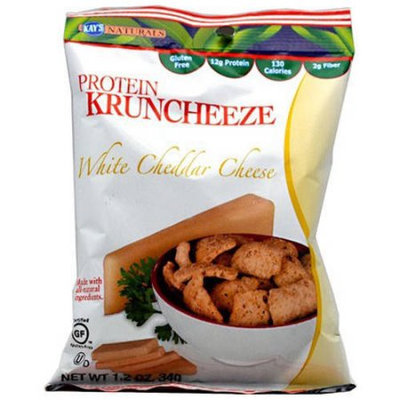 Generic Kay's Naturals White Cheddar Cheese Protein Kruncheeze, 1.2 oz, (Pack of 6)