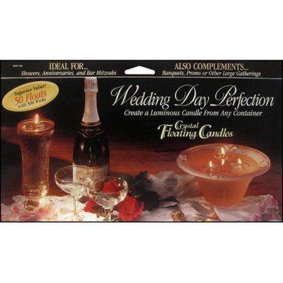 Pepperell PEPWDFC500 Floating Candle Wedding Day Perfection