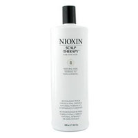 Nioxin System 1 Scalp Therapy For Fine Hair, Non Chemically Enhanced Hair, Normal to Thin-Looking Hair - 1000ml/33.8oz