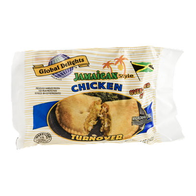 Global Delights Jamaican Style Chicken Turnover