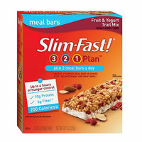 SlimFast 3.2.1 Plan Fruit & Yogurt Trail Mix Meal Bars
