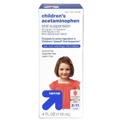 up & up Up & Up Children's Acetaminophen Oral Suspension - 4 fl. Oz.