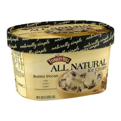 Turkey Hill All Natural Ice Cream Butter Pecan