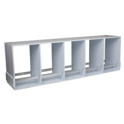Cando Exercise Band - Rack - Horizontal - 5 Bin Universal