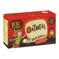Bitsy's Brainfood Sweet Potato Oatmeal Raisin Smart Cookies