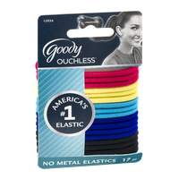 Goody Ouchless No Metal Elastics - 17 CT