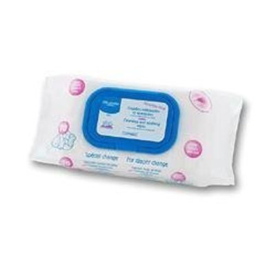 Mustela Cleansing and Soothing Wipes for Diaper Change - 70 Wipes