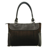 G Pacific G. Pacific Women's Suede Business Computer Tote - Brown