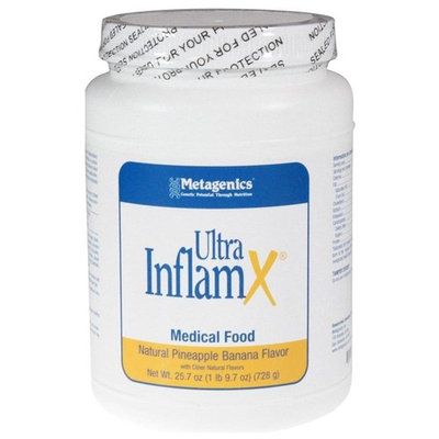 Metagenics, UltraInflamX Natural Pineapple Banana 25.7 oz