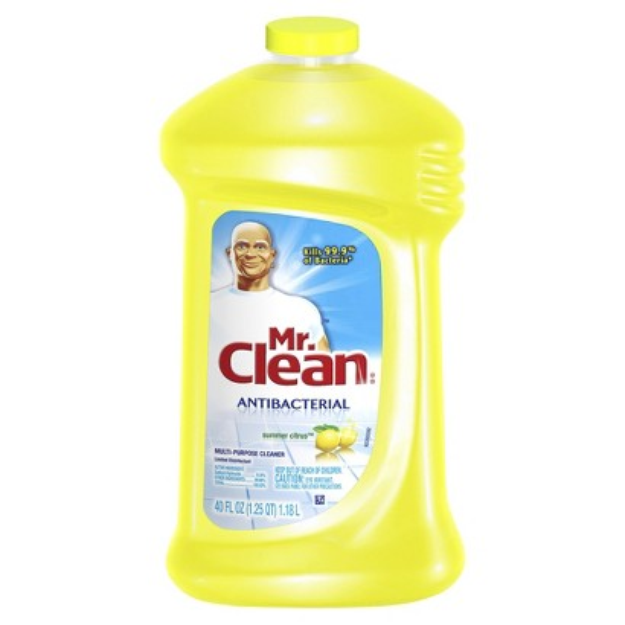 Mr. Clean Summer Citrus Scent Antibacterial Multi-Purpose Cleaner 40