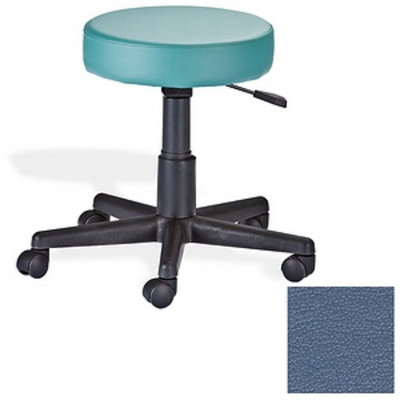 Earthlite Rolling Stool, Mystic Blue, 1 ea