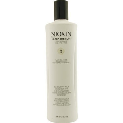 Nioxin System 2 Scalp Therapy Conditioner for Fine Nat. Noticeably Thin. Hair Unisex, 16.9 Ounce