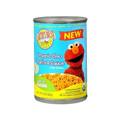 Earth's Best Sesame Street Organic Elmo Mini Meals Pasta and Sauce