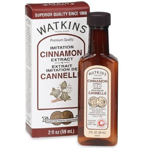 Watkins Imitation Cinnamon Extract, 2-Ounce Bottles (Pack of 6)