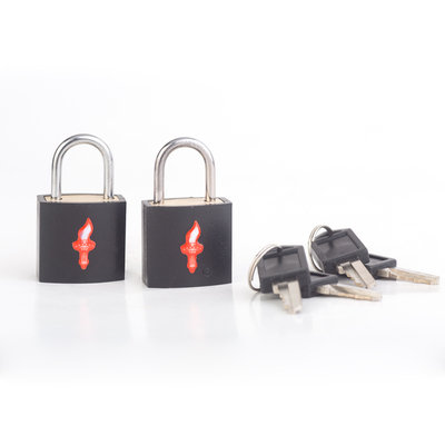 Safe Skies Locks Safe Skies 82a Neon TSA Padlocks 2P Neon Black