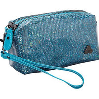 Clava Jazz Glitter Cosmetic Pouch Fuschia - Clava Ladies Cosmetic Bags