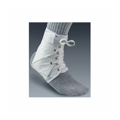 Core Products Ankle Support with Vinyl Wings in White