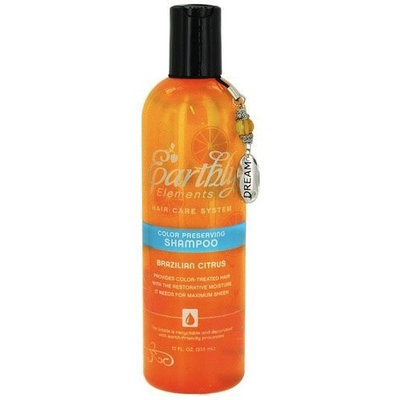 Shampoo-Brazilian Citrus Color Treated Earthly Elements/Natural eSystems 12 oz Liquid
