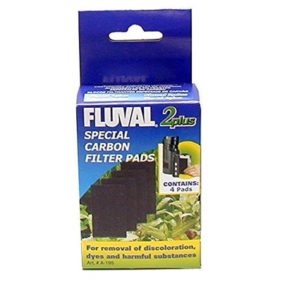 Hagen Fluval 2 Plus Carbon Pads, 4-Pack