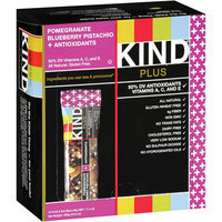 Kind Plus Pomegranate Blueberry Pistachio + Antioxidants Fruit & Nut Bars