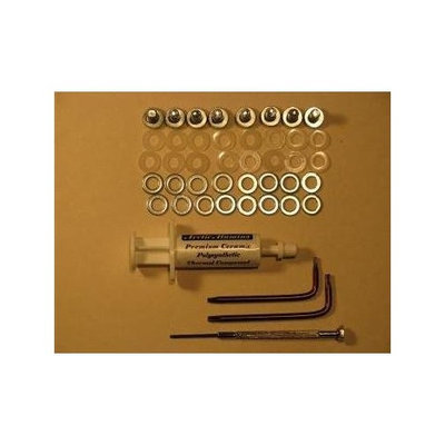 3RedLightFix Xbox 360 Repair Kit XCLAMP 3 Red Light Fix X-Clamp RROD Red Ring - Hardware Arctic Silver Alumina Thermal Paste T8 T10 Torx Custom Precision Screwdriver