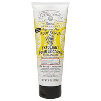 J.R. Watkins Naturals Sugar & Shea Body Scrub, Lemon Cream, 8 oz