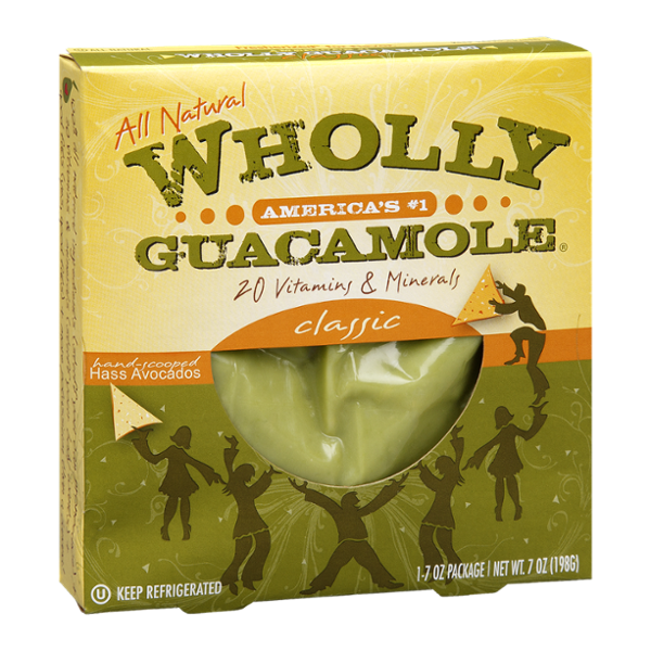 Wholly Guacamole Classic All Natural Hand-Scooped Hass Avocados