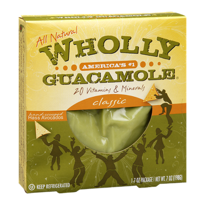 Wholly Guacamole Classic All Natural Hand-Scooped Hass Avocados