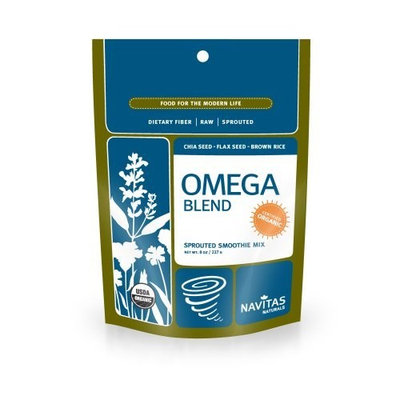 Navitas Naturals Sprouted Organic Raw Omega SuperSeed Blend, 8-Ounce