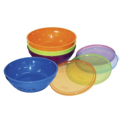 NUK USA Gerber Graduates Bunch-A-Bowls 4 Pack With Lids