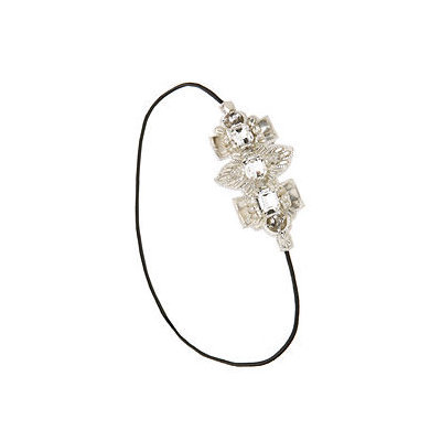 Deepa Gurnani Brass & Crystal Arrow Side Patch Wrapband