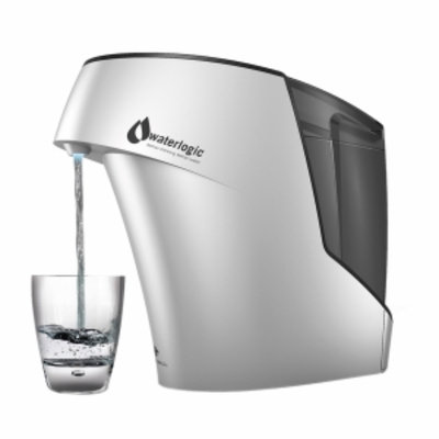 Waterlogic Firewall Hybrid Home Water Purifier, Silver and Black, 1 ea