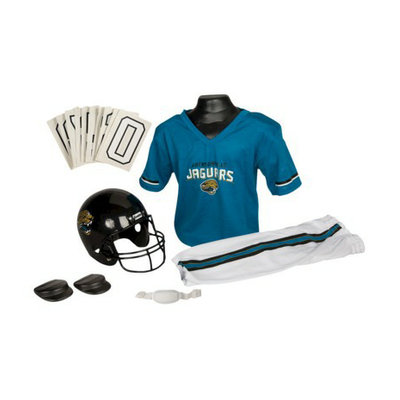 Franklin Sports NFL Jaguars Deluxe Uniform Set - Small