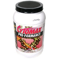 CytoSport Cytomax Pre-Formance High-Endurance Meal Replacement, Wild Berry, 3.08-Pound Jar