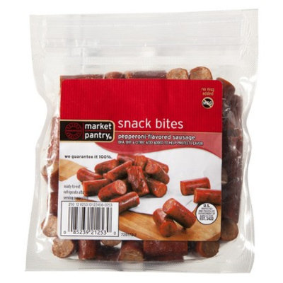market pantry Market Pantry Pepperoni Flavored Sausage Snack Bites 8 oz
