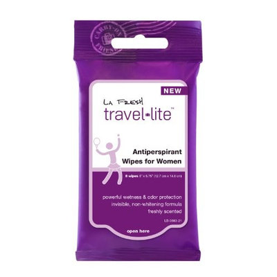 La Fresh Travel LiteTM Antiperspirant Wipes for Women, 8 Wipes