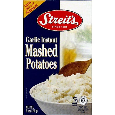 Generic Streit's Garlic Instant Mashed Potatoes, 6 oz, (Pack of 12)