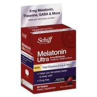 Schiff Melatonin Plus with Melatonin 3 mg and Theanine 25 mg Sleep