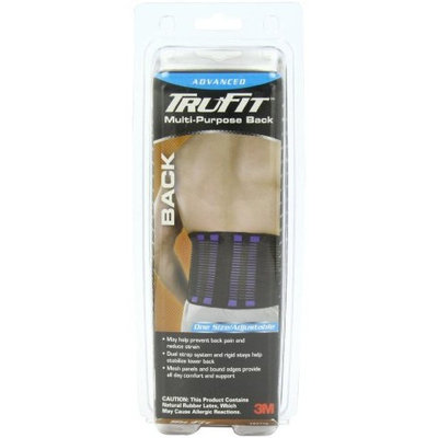 Trufit Tru-Fit Multi-Purpose Back Brace Black One Size Fits All
