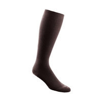 Sigvaris 186CC99 Casual Cotton 15-20mmHg Closed Toe Men's Knee High Sock Size: C (11.5-14), Color: Black 99