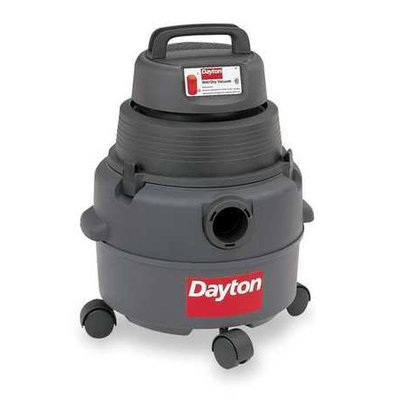 DAYTON 4YE65 Wet/Dry Vacuum, 4.5 HP, 6 gal, 120V