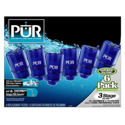 Pur 3-Stage Faucet Filter Refill - 6-Pk.