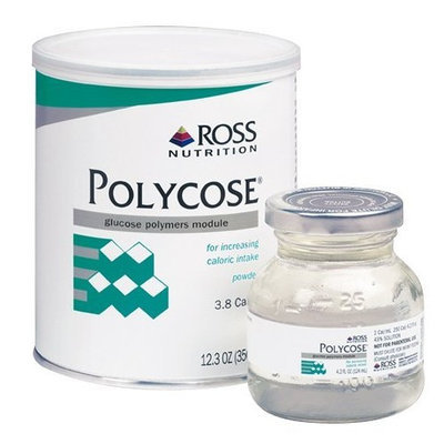 Polycose Glucose Polymer Module Powder, Unflavored, 12.3-Ounce Cans (Pack of 6)