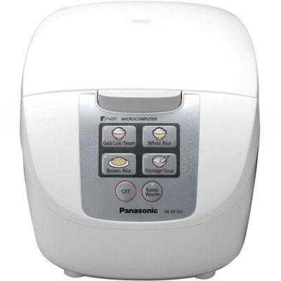 Panasonic SR-DF181 Fuzzy-Logic Rice Cooker W/ Micro-Computer Controlled Automatic Cooking