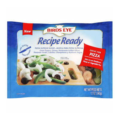 Birds Eye Recipe Ready Pizza Supreme Blend
