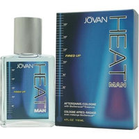 Jovan Heat Man By Jovan For Men. Fired Up Aftershave Cologne 4-Ounces